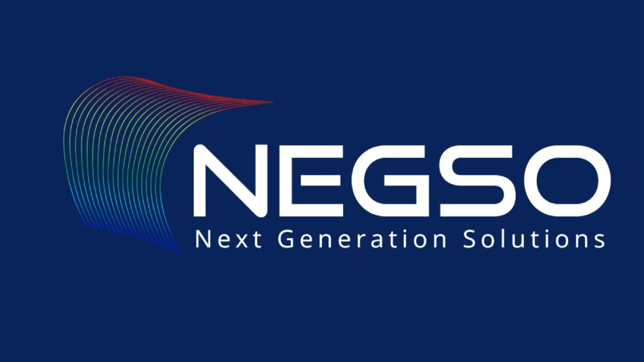 Negso navy logo large news